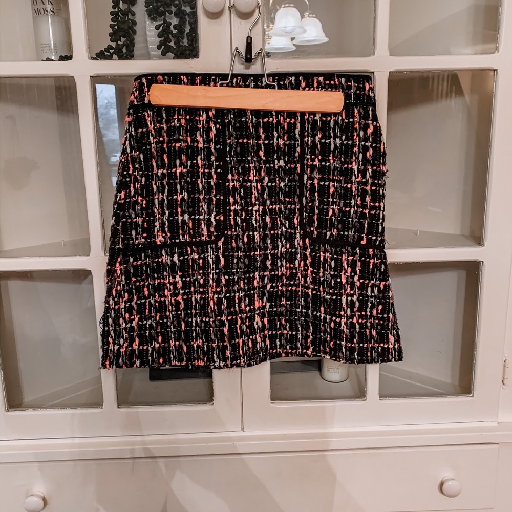 Loft tweed skirt